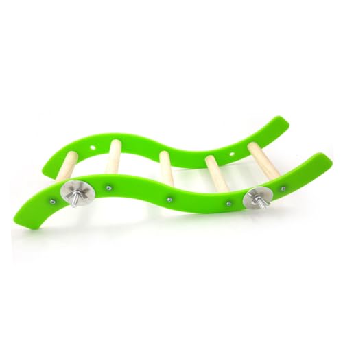 ARTSEWPLY Mini Kletterleiter für Vögel und Kleintiere Bunte geschwungene Form Witziges Hamster und Eichhörnchenspielzeug Robust Leicht zu Reinigen Farbenfrohes Haustierspielzeug für Käfig ARTSEWPLY Mini Kletterleiter für Vögel und Kleintiere Bunte geschwungene Form Witziges Hamster und Eichhörnchenspielzeug Robust Leicht zu Reinigen Farbenfrohes Haustierspielzeug für Käfig von ARTSEWPLY