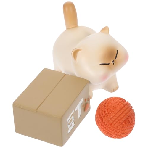 ARTSEWPLY Miniatur katzenfigur aus Robustem Harz Niedliche Cartoon Katze für Schreibtisch Regal und Auto Vielseitige Deko für Büro Schlafzimmer und Garten Leicht und Kompakt Attraktives ARTSEWPLY Miniatur katzenfigur aus Robustem Harz Niedliche Cartoon Katze für Schreibtisch Regal und Auto Vielseitige Deko für Büro Schlafzimmer und Garten Leicht und Kompakt Attraktives von ARTSEWPLY