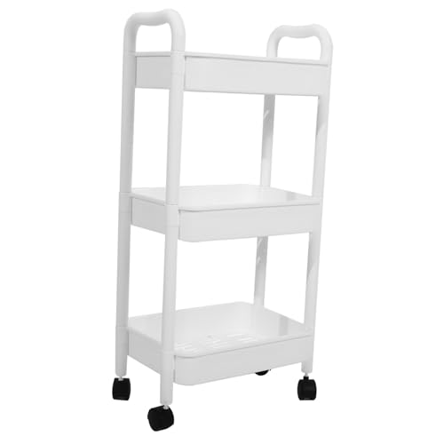 ARTSEWPLY Mobiler Rollwagen mit Rädern Multifunktionales Küchen Badezimmer Regal Platzsparender Organizer für Büro Wohnzimmer Schmaler Lagerwagen für Vielseitige Aufbewahrung ARTSEWPLY Mobiler Rollwagen mit Rädern Multifunktionales Küchen Badezimmer Regal Platzsparender Organizer für Büro Wohnzimmer Schmaler Lagerwagen für Vielseitige Aufbewahrung von ARTSEWPLY