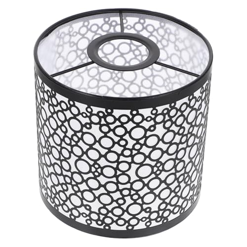 ARTSEWPLY Moderner Schwarzer Lampenschirm aus Eisen mit Kreativem Hohl design Dekorative Deckenleuchte Abdeckung für Wohnzimmer Schlafzimmer Hotel und Restaurant ARTSEWPLY Moderner Schwarzer Lampenschirm aus Eisen mit Kreativem Hohl design Dekorative Deckenleuchte Abdeckung für Wohnzimmer Schlafzimmer Hotel und Restaurant von ARTSEWPLY