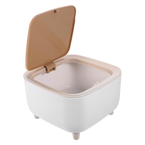 ARTSEWPLY Moderner Tischmülleimer mit Deckel Kompakter Abfalleimer aus Robustem Rutschfest für Büro Schlafzimmer und Küche Praktischer Kleiner Müllbehälter für Schreibtisch und Wohnraum ARTSEWPLY Moderner Tischmülleimer mit Deckel Kompakter Abfalleimer aus Robustem Rutschfest für Büro Schlafzimmer und Küche Praktischer Kleiner Müllbehälter für Schreibtisch und Wohnraum von ARTSEWPLY