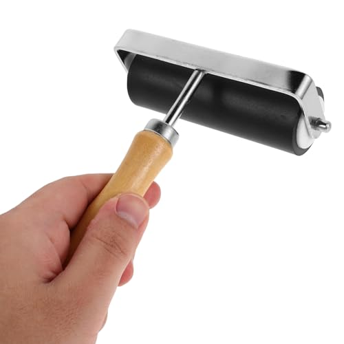 ARTSEWPLY Multifunktionales Druckwalzen Gummi Aluminium und Holz Langlebiger Farbroller für Gleichmäßiges Auftragen von Druckfarbe und Kleber Geeignet für Malerei Kunsthandwerk und ARTSEWPLY Multifunktionales Druckwalzen Gummi Aluminium und Holz Langlebiger Farbroller für Gleichmäßiges Auftragen von Druckfarbe und Kleber Geeignet für Malerei Kunsthandwerk und von ARTSEWPLY