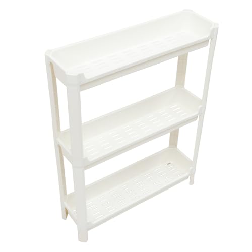 ARTSEWPLY Multifunktionales Kunststoff Regal mit Platzsparendes Eck Aufbewahrungsregal für Bad und Wohnzimmer rutschfeste Füße Belüftet Leicht und für Enge Räume ARTSEWPLY Multifunktionales Kunststoff Regal mit Platzsparendes Eck Aufbewahrungsregal für Bad und Wohnzimmer rutschfeste Füße Belüftet Leicht und für Enge Räume von ARTSEWPLY