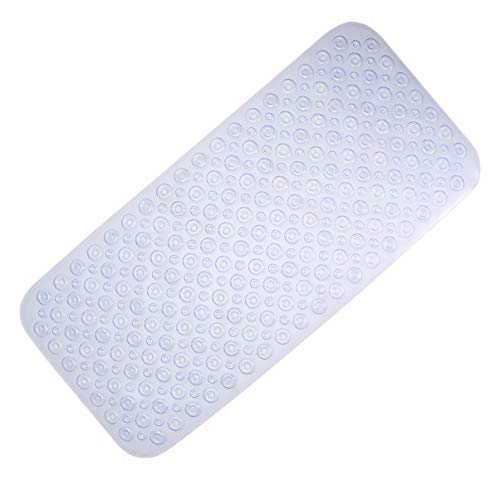 ARTSEWPLY PVC Badewannenmatte rutschfest mit Massageeffekt Waschbare Duschmatte für Zuhause Transparent für Badezimmergebrauch ARTSEWPLY PVC Badewannenmatte rutschfest mit Massageeffekt Waschbare Duschmatte für Zuhause Transparent für Badezimmergebrauch von ARTSEWPLY