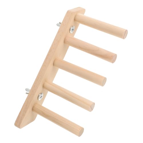 ARTSEWPLY Papageien Sitzstange aus Massivem Holz Stufige Vogelkäfig Leiter Robustes Kletterspielzeug für Wellensittiche Nymphensittiche Sittiche Vielseitige Vogelstange für Käfig und ARTSEWPLY Papageien Sitzstange aus Massivem Holz Stufige Vogelkäfig Leiter Robustes Kletterspielzeug für Wellensittiche Nymphensittiche Sittiche Vielseitige Vogelstange für Käfig und von ARTSEWPLY
