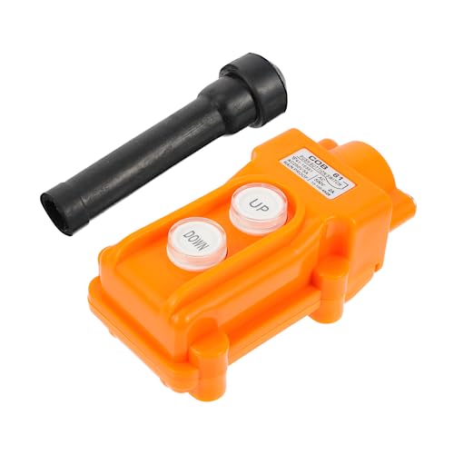 ARTSEWPLY Professioneller Wasserdichter Kran controller mit Langlebigem Selbstsicherndem Druckknopf Klare Markierung Stabile Elektrische Leitfähigkeit Geeignet für Vielseitige Hebezeuge und ARTSEWPLY Professioneller Wasserdichter Kran controller mit Langlebigem Selbstsicherndem Druckknopf Klare Markierung Stabile Elektrische Leitfähigkeit Geeignet für Vielseitige Hebezeuge und von ARTSEWPLY