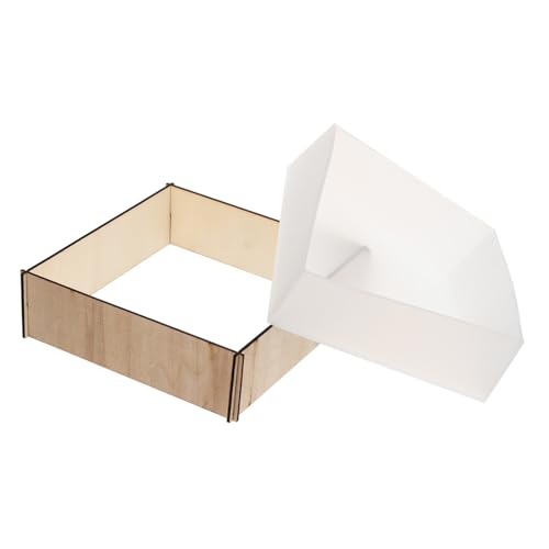 ARTSEWPLY Quadratische Silikonform für DIY Dekor Epoxidharz Gießform Glänzende Wiederverwendbare Specimen Form Leicht Einfach zu Reinigen für Resin Kunst und Bastelprojekte von ARTSEWPLY