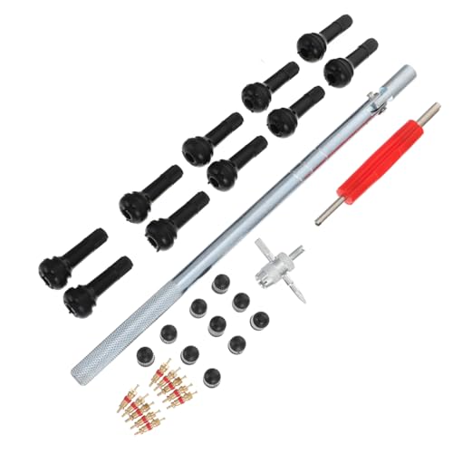 ARTSEWPLY Reifenventil Kern Entfernungsset Langlebiges Robustes Reifenventilwerkzeug für Auto Motorrad Fahrrad Offroad mit Kompletter Ausstattung Einfaches Entfernen und Installieren von ARTSEWPLY