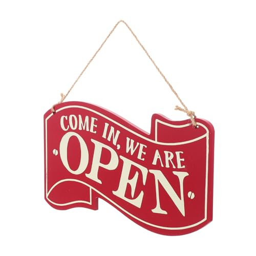 ARTSEWPLY Retro Doppelseitiges Türschild Open Closed aus Robustem Dekoratives Geschäftsschild für Restaurant Büro Langlebig und Leicht als Multifunktionales Türdekor ARTSEWPLY Retro Doppelseitiges Türschild Open Closed aus Robustem Dekoratives Geschäftsschild für Restaurant Büro Langlebig und Leicht als Multifunktionales Türdekor von ARTSEWPLY
