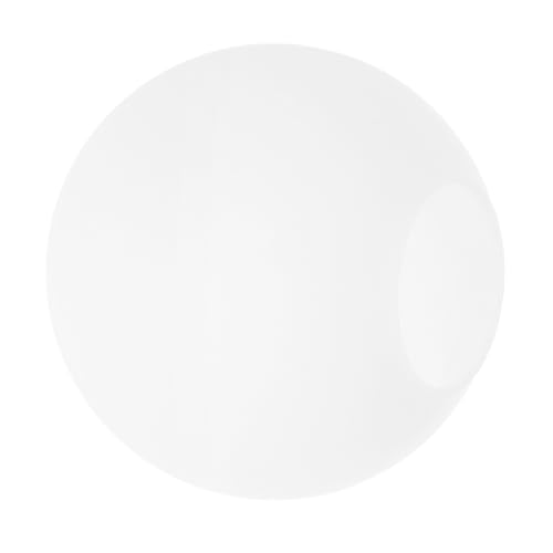ARTSEWPLY Rund Milchglas Lampenschirm Øcm Kugel Lampenschirm Ersatz für Pendelleuchte Schlafzimmer Wohnzimmer Moderne Minimalistische Hängelampe von ARTSEWPLY