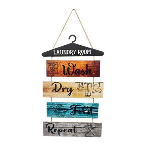 ARTSEWPLY Rustikales Holzschild Waschküche Wanddeko Holzplakette Landhausstil Langlebig Handgefertigt Einfach Hängbar Raumdekoration Geschenkidee für Einweihungspartys ARTSEWPLY Rustikales Holzschild Waschküche Wanddeko Holzplakette Landhausstil Langlebig Handgefertigt Einfach Hängbar Raumdekoration Geschenkidee für Einweihungspartys von ARTSEWPLY