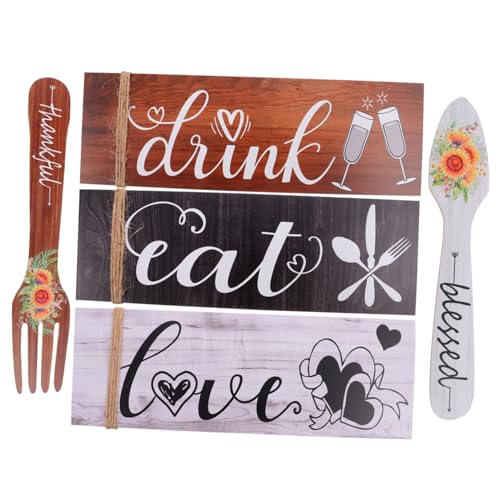 ARTSEWPLY Holz Zeichen Hängen Kunst Wand Dekoration Mit Cutter Gabel Und Brief Zeichen Für Küche Esszimmer Bar Restaurant Wanddekorationen ARTSEWPLY Holz Zeichen Hängen Kunst Wand Dekoration Mit Cutter Gabel Und Brief Zeichen Für Küche Esszimmer Bar Restaurant Wanddekorationen von ARTSEWPLY