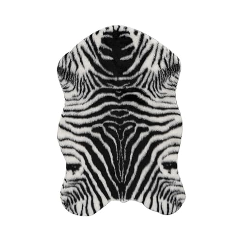 ARTSEWPLY Rutschfester Fischförmiger Teppich mit Zebramuster Weicher Tierdruck Fußmatte Rutsch Bodenmatte für Wohnzimmer und Kinderzimmer Komfortable Deko und Fußentspannung ARTSEWPLY Rutschfester Fischförmiger Teppich mit Zebramuster Weicher Tierdruck Fußmatte Rutsch Bodenmatte für Wohnzimmer und Kinderzimmer Komfortable Deko und Fußentspannung von ARTSEWPLY