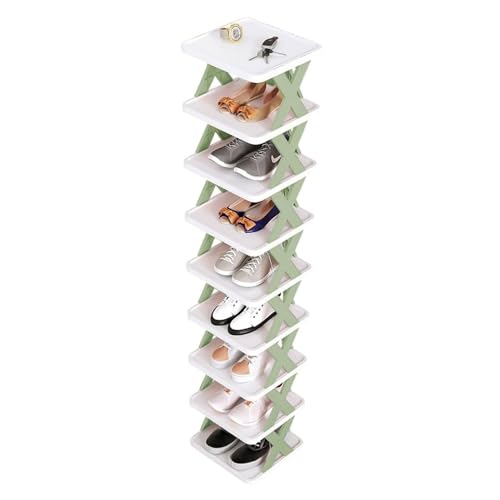 ARTSEWPLY Schuhregal Stapelbar Feuchtigkeitsresistent Robust Freistehend Modernes Design Einfache Montage Platzsparend für Schuhaufbewahrung Zuhause ARTSEWPLY Schuhregal Stapelbar Feuchtigkeitsresistent Robust Freistehend Modernes Design Einfache Montage Platzsparend für Schuhaufbewahrung Zuhause von ARTSEWPLY