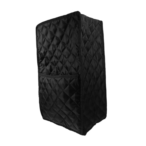 ARTSEWPLY Schwarze Standmixer abdeckung aus Strapazierfähigem Polyester mit Praktischem Zubehörfach Schützende Küchenmaschine Hülle gegen Staub und Kratzer für Platzsparende Aufbewahrung von ARTSEWPLY