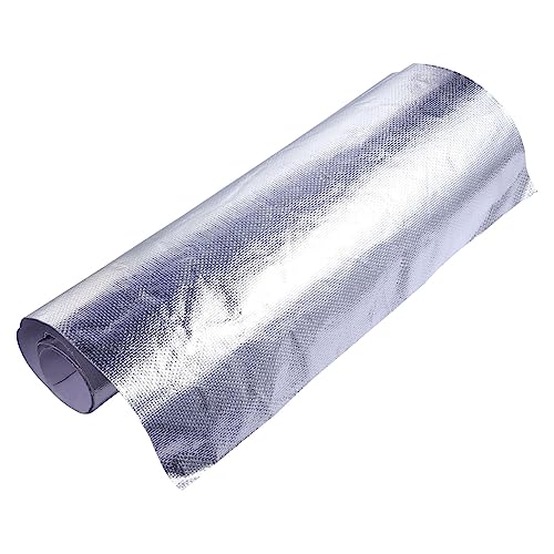 ARTSEWPLY Selbstklebendes Aluminisiertes Glasfaser isolierband Hitzeschutzfolie Hitzebeständige Schutzmatte für Kabel Oberflächen Türen Vielseitig für Heim und Auto ARTSEWPLY Selbstklebendes Aluminisiertes Glasfaser isolierband Hitzeschutzfolie Hitzebeständige Schutzmatte für Kabel Oberflächen Türen Vielseitig für Heim und Auto von ARTSEWPLY