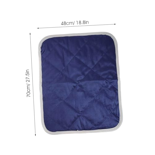 ARTSEWPLY Selbstwärmende Haustier Heizmatte Thermoreflektierend Isolierend und Urinundurchlässig für Katzen und Hunde mit Grauer Umrandung Komfortables Schlafkissen für kalte Jahreszeiten von ARTSEWPLY