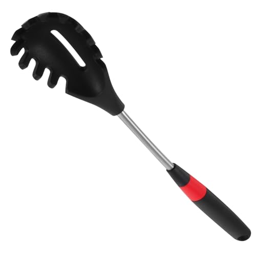 ARTSEWPLY Silikon Nudellöffel mit Edelstahlgriff Flexibler Kratzfester Küchenhelfer mit Langem Griff Hitzebeständig Schonend für Kochgeschirr für Pasta und Vielseitiges Kochen im Haushalt ARTSEWPLY Silikon Nudellöffel mit Edelstahlgriff Flexibler Kratzfester Küchenhelfer mit Langem Griff Hitzebeständig Schonend für Kochgeschirr für Pasta und Vielseitiges Kochen im Haushalt von ARTSEWPLY