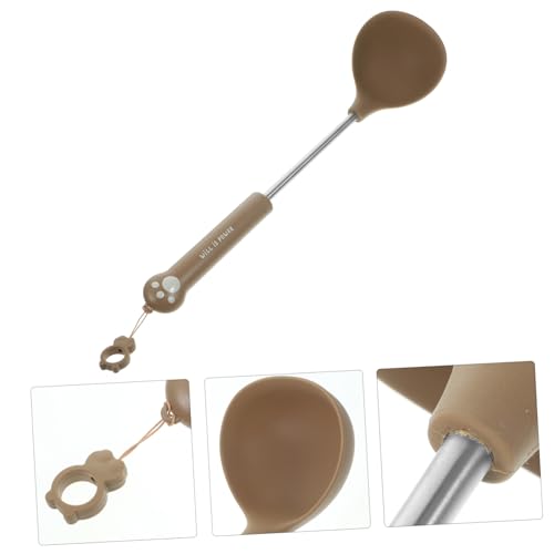 ARTSEWPLY Silikon Suppenkellen Teilig Hitzebeständige Kochutensilien mit Langem Ergonomischem Griff Rutschfest Antihaftbeschichtet als Küchenhelfer zum Servieren von Suppe und Soße Braun ARTSEWPLY Silikon Suppenkellen Teilig Hitzebeständige Kochutensilien mit Langem Ergonomischem Griff Rutschfest Antihaftbeschichtet als Küchenhelfer zum Servieren von Suppe und Soße Braun von ARTSEWPLY