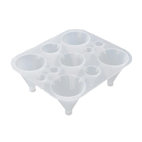 ARTSEWPLY Silikonform Gießform Crystal Epoxy Mold Fondant Kuchen Backform Antihaft Bpa frei Hitzebeständig für DIY Schmuck Kerzen Süßigkeiten Kunsthandwerk von ARTSEWPLY