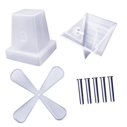 ARTSEWPLY Silikonform Windmühle DIY Flexible Langlebige Antihaftbeschichtete Silikonform für Handwerksprojekte Einfach zu Entformen für Anfänger und Bastelfans ARTSEWPLY Silikonform Windmühle DIY Flexible Langlebige Antihaftbeschichtete Silikonform für Handwerksprojekte Einfach zu Entformen für Anfänger und Bastelfans von ARTSEWPLY