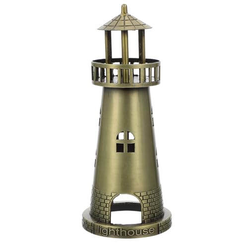 ARTSEWPLY Simulation Leuchtturm Modell aus Robustem Legierungs Material Stilvolle Desktop Deko für Wohnzimmer und Büro Lichthaus Ornament Tischdekoration ARTSEWPLY Simulation Leuchtturm Modell aus Robustem Legierungs Material Stilvolle Desktop Deko für Wohnzimmer und Büro Lichthaus Ornament Tischdekoration von ARTSEWPLY
