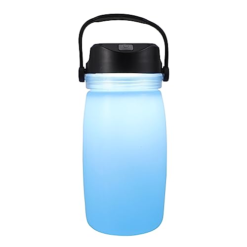 ARTSEWPLY Solarbetriebener Camping Wasserkocher mit USB Ladung Leichter Langlebiger Kessel Lebensmittelechtem Abs und Silikon Multifunktionale Leucht Tasse für Reisen und Outdoor Einsatz von ARTSEWPLY