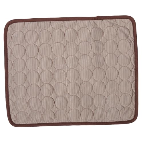ARTSEWPLY Sommerliche Pet Pad Kühlmatte für Hunde und Katzen Atmungsaktiv und Faltbar als Kühlendes Hundebett S in Kaffee Geeignet für Zuhause Auto und Transportbox ARTSEWPLY Sommerliche Pet Pad Kühlmatte für Hunde und Katzen Atmungsaktiv und Faltbar als Kühlendes Hundebett S in Kaffee Geeignet für Zuhause Auto und Transportbox von ARTSEWPLY