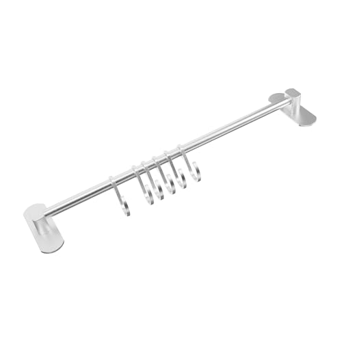 ARTSEWPLY Space Aluminium Küchenhakenleiste ohne Bohren mit Praktischen Haken Wandmontierter Utensilienhalter für Geschirrtücher Kochlöffel Tassen und Küchengeräte zur Ordentlichen ARTSEWPLY Space Aluminium Küchenhakenleiste ohne Bohren mit Praktischen Haken Wandmontierter Utensilienhalter für Geschirrtücher Kochlöffel Tassen und Küchengeräte zur Ordentlichen von ARTSEWPLY