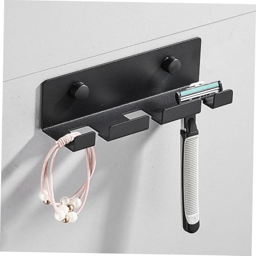 ARTSEWPLY Space Aluminium Wand steckdosenhalterung ohne Bohren Langlebiger Wandhaken für Kabelaufbewahrung Multifunktionales Organizer Rack für Steckdosen und Kleine Gegenstände von ARTSEWPLY