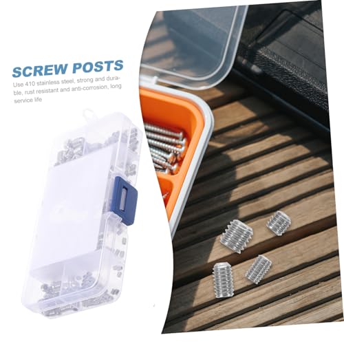 ARTSEWPLY Teiliges Edelstahl Innensechskantschrauben Sortiment Set Schrauben für Badezimmerarmaturen Türgriffe Gewindestifte Langlebig Rostfrei ARTSEWPLY Teiliges Edelstahl Innensechskantschrauben Sortiment Set Schrauben für Badezimmerarmaturen Türgriffe Gewindestifte Langlebig Rostfrei von ARTSEWPLY