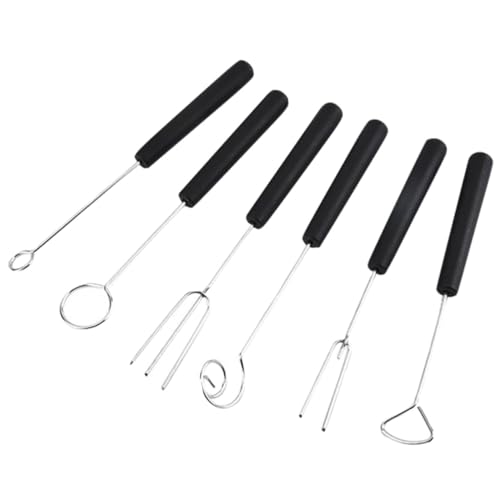 ARTSEWPLY Teiliges Edelstahl Schokoladentauchwerkzeug Wiederverwendbare Candy Dipping Fork für Partys DIY Dessert Gabel und Rührstab Langlebig Glatt und Sicher für Süßigkeiten und von ARTSEWPLY