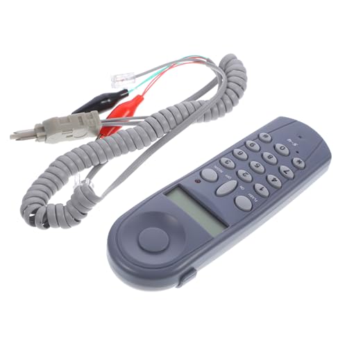 ARTSEWPLY Telefonleitung Tester Robustes Kabelprüfgerät Benutzerfreundlich Leicht Tragbar für Telefon und Kabelprüfung Vielseitiges Test Tool für Haus und Profi ARTSEWPLY Telefonleitung Tester Robustes Kabelprüfgerät Benutzerfreundlich Leicht Tragbar für Telefon und Kabelprüfung Vielseitiges Test Tool für Haus und Profi von ARTSEWPLY
