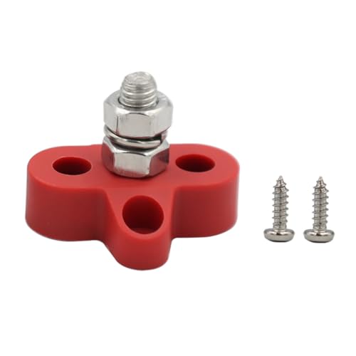 ARTSEWPLY Terminal Block Verteilerblock aus Glasfaserverstärktem Nylon Doppelte Montageöffnungen Schwere Stromkabel Anschlussbolzen für Auto Wohnmobil Boot Einfache Installation ARTSEWPLY Terminal Block Verteilerblock aus Glasfaserverstärktem Nylon Doppelte Montageöffnungen Schwere Stromkabel Anschlussbolzen für Auto Wohnmobil Boot Einfache Installation von ARTSEWPLY