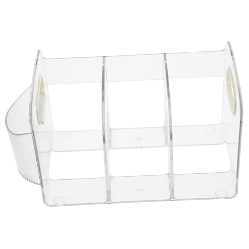 ARTSEWPLY Transparenter Acryl Bücherhalter Organizer mit Fächern und Stifthalter Multifunktionales Dokumenten Regal für Schreibtisch Büro und Zuhause Platzsparendes Aufbewahrungssystem ARTSEWPLY Transparenter Acryl Bücherhalter Organizer mit Fächern und Stifthalter Multifunktionales Dokumenten Regal für Schreibtisch Büro und Zuhause Platzsparendes Aufbewahrungssystem von ARTSEWPLY