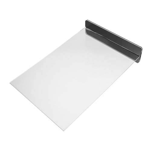 ARTSEWPLY Transparenter Acryl Tischaufsteller Hochformat Stabiles und Langlebiges Sign Holder Display für Menükarten Flyer und Visitenkarten Kratzfest und Formbeständig Moderner von ARTSEWPLY