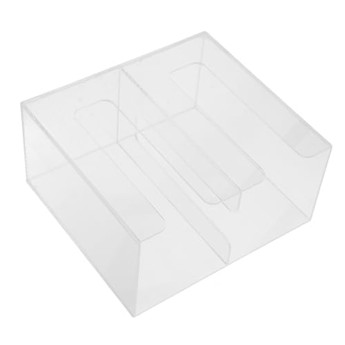 ARTSEWPLY Transparenter Pappbecherhalter für Theke Fächer Papierbecher Organizer mit Glatten Kanten Praktischer Cup Holder für Party und Veranstaltungen von ARTSEWPLY