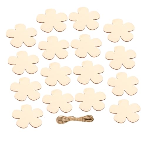 ARTSEWPLY Unlackierte Holzblumen Bastelset aus Natürlichem Langlebigem Holz mit DIY Holzscheiben und Schnur Geeignet für Wanddekoration Malprojekte und Kreative Bastelarbeiten ARTSEWPLY Unlackierte Holzblumen Bastelset aus Natürlichem Langlebigem Holz mit DIY Holzscheiben und Schnur Geeignet für Wanddekoration Malprojekte und Kreative Bastelarbeiten von ARTSEWPLY