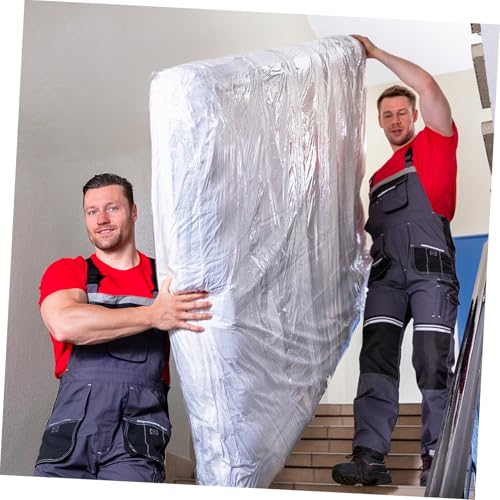 ARTSEWPLY Verdickte Matratzen aufbewahrungstasche aus Langlebigem Pe polyethylen Staub Feuchtigkeitsresistent Praktische Verpackungslösung für Umzug und Lagerung von Matratzen und Bettwaren von ARTSEWPLY