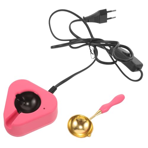 ARTSEWPLY Wachssiegel Set mit Wachsschmelzer und Schmelzlöffel Kit zur Herstellung von Perfekten Wachssiegeln für DIY Projekte Einladungen und Karten Langlebig und Dekorativ Rosa ARTSEWPLY Wachssiegel Set mit Wachsschmelzer und Schmelzlöffel Kit zur Herstellung von Perfekten Wachssiegeln für DIY Projekte Einladungen und Karten Langlebig und Dekorativ Rosa von ARTSEWPLY