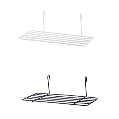 ARTSEWPLY Wandmontiertes Drahtgitter Regal mit Verstärktem Ablagekorb Stapelbares Wandregal für Wohnzimmer und Schlafzimmer Praktisches Aufbewahrungsnetz in Schwarz für Küchen und Bad ARTSEWPLY Wandmontiertes Drahtgitter Regal mit Verstärktem Ablagekorb Stapelbares Wandregal für Wohnzimmer und Schlafzimmer Praktisches Aufbewahrungsnetz in Schwarz für Küchen und Bad von ARTSEWPLY