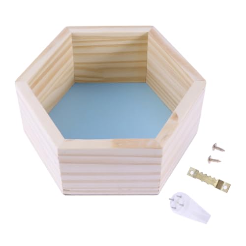 ARTSEWPLY Wandregal Hexagonal aus Massivem Kiefernholz Kleines Blaues Kinderzimmer und Kindermodegeschäft Display Dekoratives Wandboard für Aufbewahrung und Stilvolle Raumgestaltung ARTSEWPLY Wandregal Hexagonal aus Massivem Kiefernholz Kleines Blaues Kinderzimmer und Kindermodegeschäft Display Dekoratives Wandboard für Aufbewahrung und Stilvolle Raumgestaltung von ARTSEWPLY