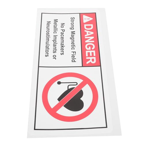 ARTSEWPLY Warnhinweis Aufkleber Selbstklebend Magnetfeld Warnschild Geeignet für Glatte Oberflächen Hohe Klebkraft und Wetterbeständig Sicherheitszeichen ARTSEWPLY Warnhinweis Aufkleber Selbstklebend Magnetfeld Warnschild Geeignet für Glatte Oberflächen Hohe Klebkraft und Wetterbeständig Sicherheitszeichen von ARTSEWPLY