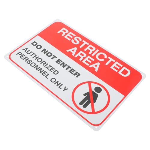 ARTSEWPLY Warnschild Do Not Enter Sicherheitswarnung für Privatgrundstück UV Beständig Glatte Oberfläche Vielseitig für Garten und Einfahrt Klare Lesbarkeit Schutz vor Unbefugtem Zutritt von ARTSEWPLY
