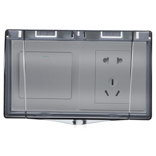 ARTSEWPLY Wasserdichte Steckdosenabdeckung für Badezimmer und Außenbereich Selbstklebender Schutz vor Feuchtigkeit Spritzwassergeschützt Langlebig Sicherer Schutz für Wandsteckdosen und ARTSEWPLY Wasserdichte Steckdosenabdeckung für Badezimmer und Außenbereich Selbstklebender Schutz vor Feuchtigkeit Spritzwassergeschützt Langlebig Sicherer Schutz für Wandsteckdosen und von ARTSEWPLY