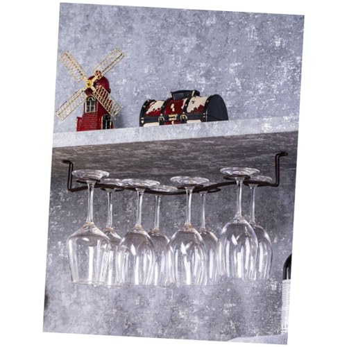 ARTSEWPLY Weinglashalter Montierte Weingläser Weinregal Unzerbrechlicher Rotweinhalter Weinregale Ausstellungsregal Hängeregal ARTSEWPLY Weinglashalter Montierte Weingläser Weinregal Unzerbrechlicher Rotweinhalter Weinregale Ausstellungsregal Hängeregal von ARTSEWPLY