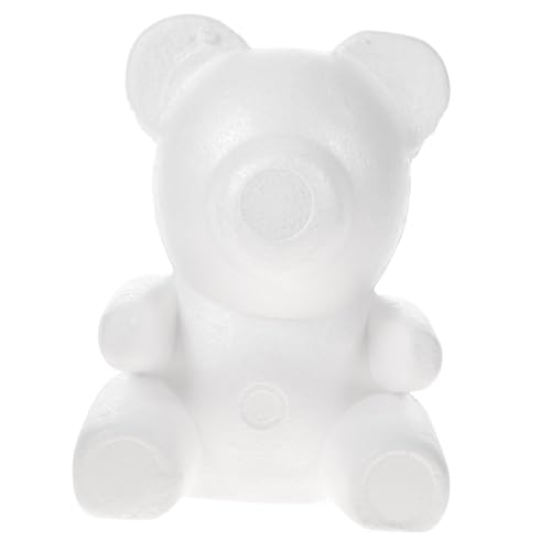 ARTSEWPLY Weißer DIY Bärenmodellrohling Bemalbar und Dekorierbar für Hochzeitsfeier und Bastelprojekte Tierdesign für Eltern Junge Mädchen ARTSEWPLY Weißer DIY Bärenmodellrohling Bemalbar und Dekorierbar für Hochzeitsfeier und Bastelprojekte Tierdesign für Eltern Junge Mädchen von ARTSEWPLY