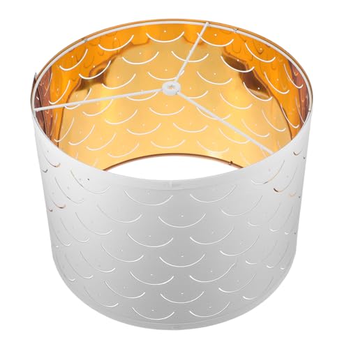 ARTSEWPLY Weißer Stoff Lampenschirm Wellenförmig Halbkreisform für Tischlampe Haushalt Lampenschirm Robust und Augenfreundlich für Schlafzimmer Wohnzimmer Büro ARTSEWPLY Weißer Stoff Lampenschirm Wellenförmig Halbkreisform für Tischlampe Haushalt Lampenschirm Robust und Augenfreundlich für Schlafzimmer Wohnzimmer Büro von ARTSEWPLY