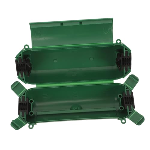 ARTSEWPLY Wetterfeste Verlängerungskabel schutzbox mit Krallen und Löchern Strapazierfähige Outdoor Kabelabdeckung für Sicheren Stromanschluss Spritzwassergeschützte Steckdosenabdeckung für von ARTSEWPLY