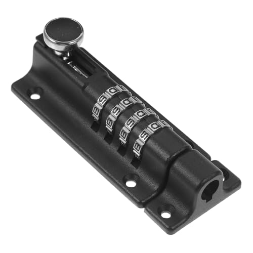 ARTSEWPLY Zahlenschloss Türbolzen Korrosionsbeständig Schlüssel Elektrisch Frei Verstellbarer Riegelschloss für Holz Gartentore Einfach Code Einstellen Hohe Zufällige Farbe ARTSEWPLY Zahlenschloss Türbolzen Korrosionsbeständig Schlüssel Elektrisch Frei Verstellbarer Riegelschloss für Holz Gartentore Einfach Code Einstellen Hohe Zufällige Farbe von ARTSEWPLY